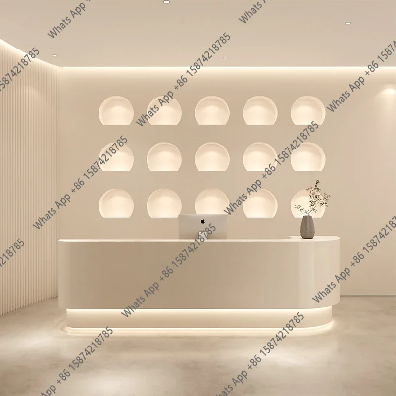 Office Furniture Logo - 이씨 의류 매장 접수 데스크 로고