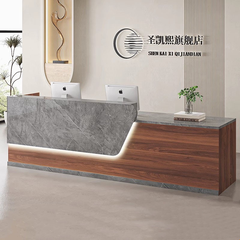 Office Furniture Logo - 뷰티 홈 리셉션 데스크 럭셔리 뷰티