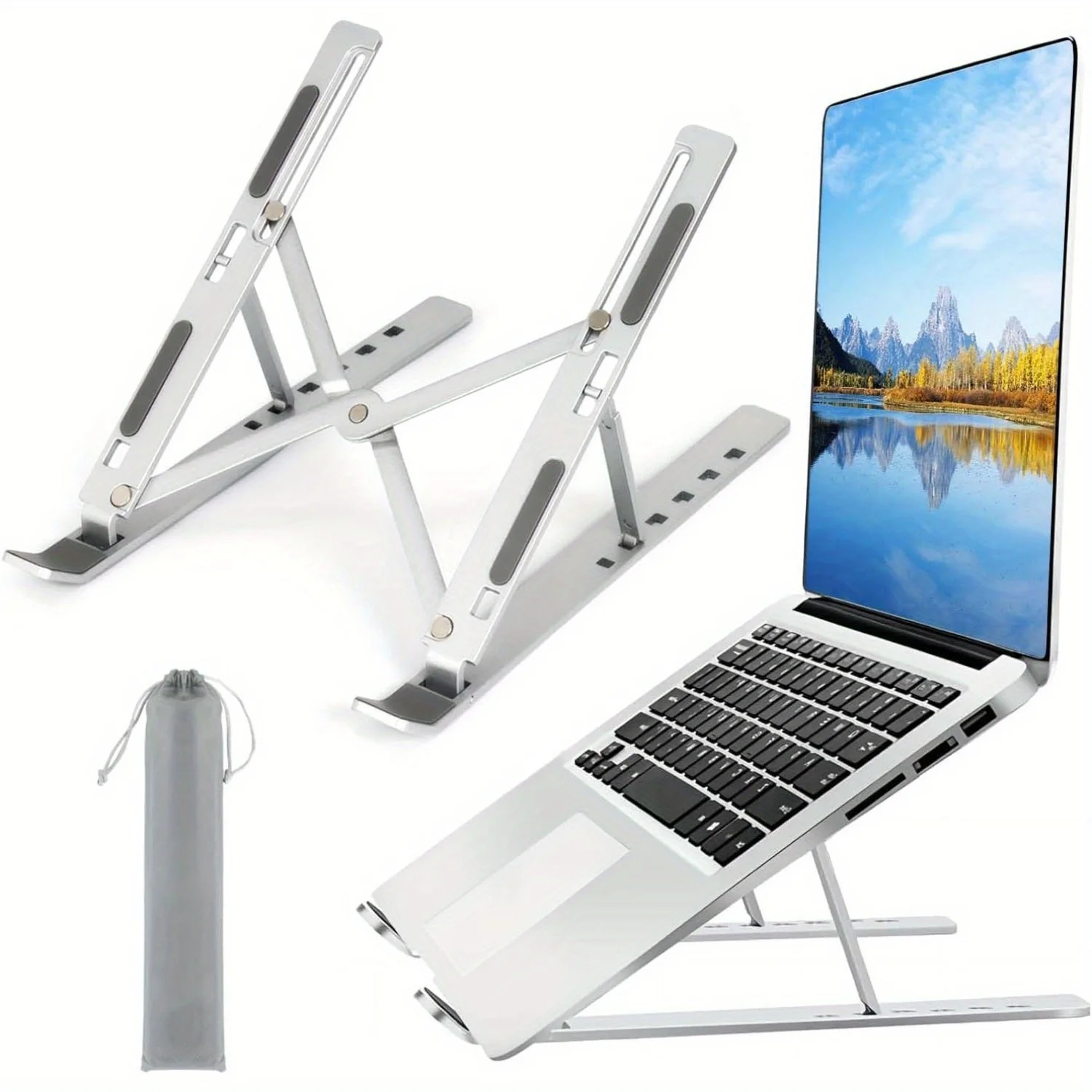 Adjustable Laptop Table - 조정 가능한 알루미늄 노트북 스탠드 -