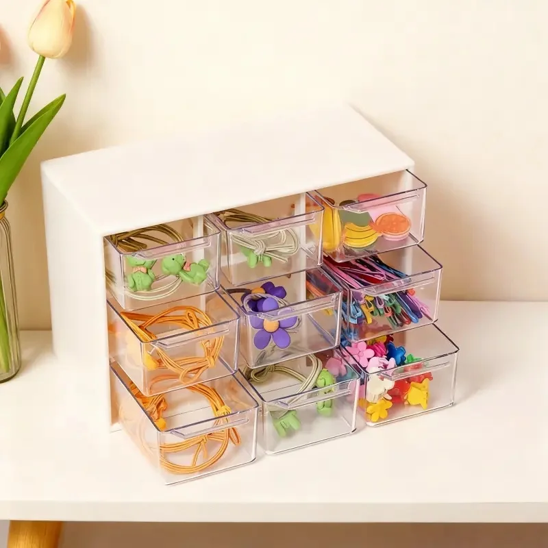 Office Furniture Installation - 비즈 재료 보관함. 나인 그리드 서랍형