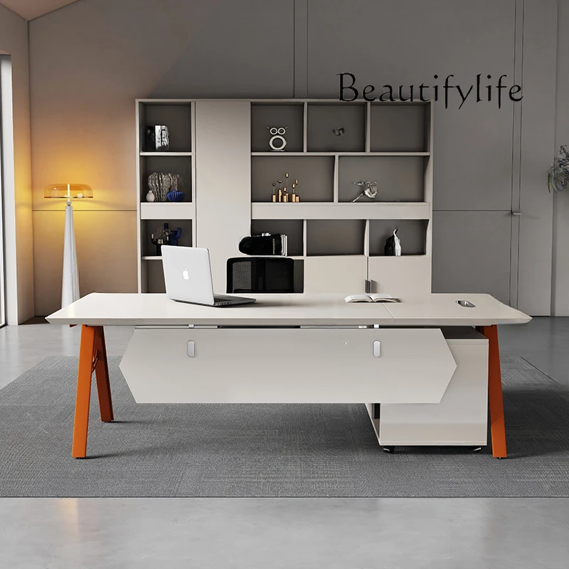 Office Furniture Jb - JB Asthetic 미니멀리스트 사무실 책상 다기능