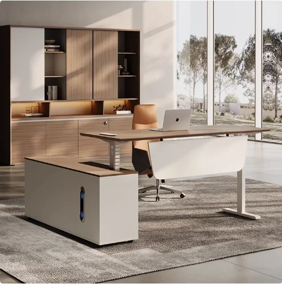 모던 심플 오피스 CEO 책상 관리자 책상 고급 책상  - Office Furniture Logo 리뷰 및 가격