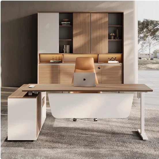 모던 심플 오피스 CEO 책상 관리자 책상 고급 책상  - Office Furniture Logo 리뷰 및 가격