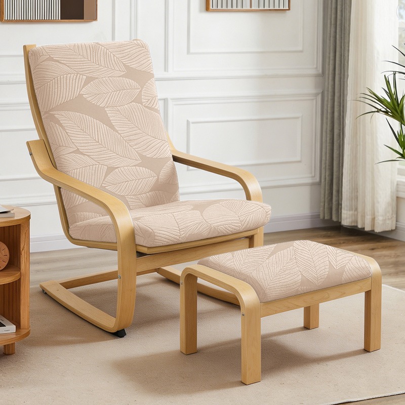 잎무늬 자카드 포앙 의자 패드 커버, 탄성 밴드가 있는 - Visitor Chair Padded 리뷰 및 가격