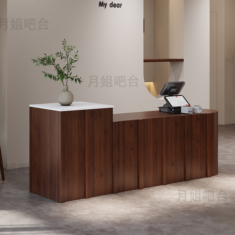 카운터 뷰티 리셉션 데스크 로고 미학 살롱 컴퓨터 리셉 - Office Furniture Logo 리뷰 및 가격