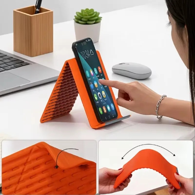 유연하고 접이식인 실리콘 폰 홀더, 휴대용 조절식 다각 - Adjustable Laptop Table 리뷰 및 가격