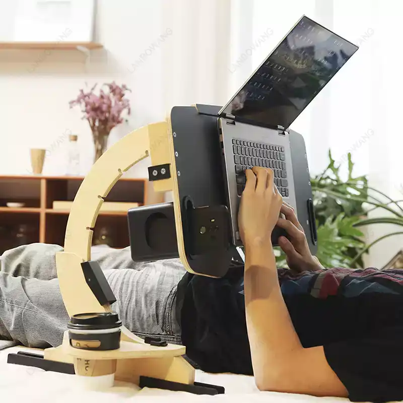 알루미늄 합금 접이식 랩 데스크 조절 가능한 인체공학적 - Adjustable Laptop Table 리뷰 및 가격