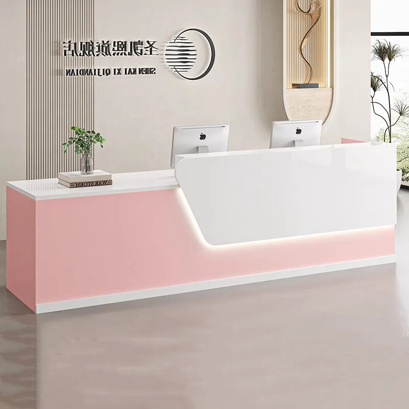 뷰티 홈 리셉션 데스크 럭셔리 뷰티 홈 클리닉 리셉션  - Office Furniture Logo 리뷰 및 가격