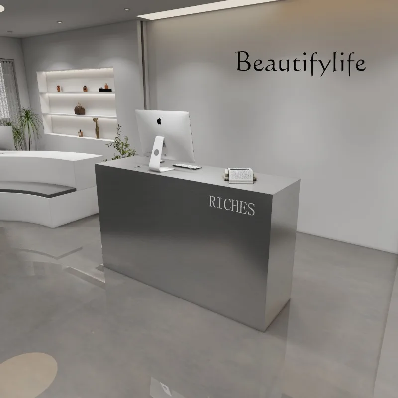 JB 컴퍼니 모던 리셉션 데스크 샵 뷰티 유니크 바 럭 - Office Furniture Jb 리뷰 및 가격