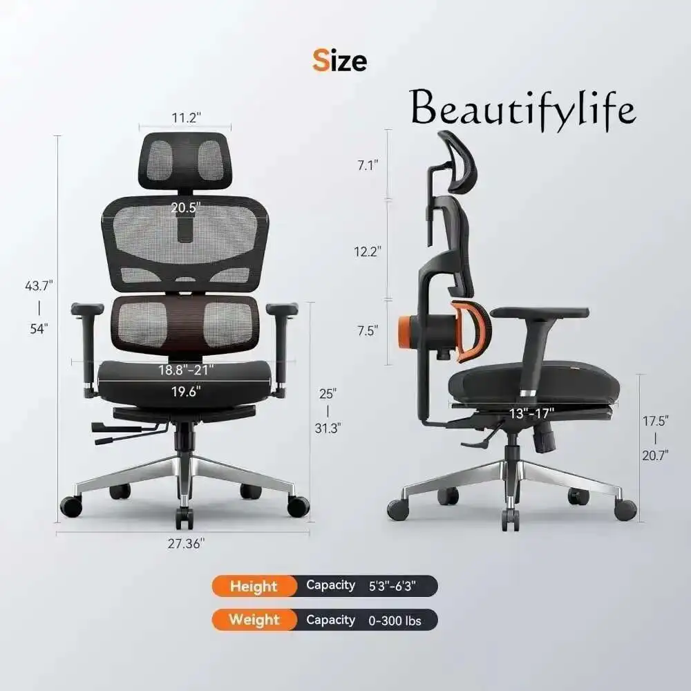 JB 오피스 체어, 자동 추적 요추 지지대가 있는 높은 - Office Furniture Jb 리뷰 및 가격