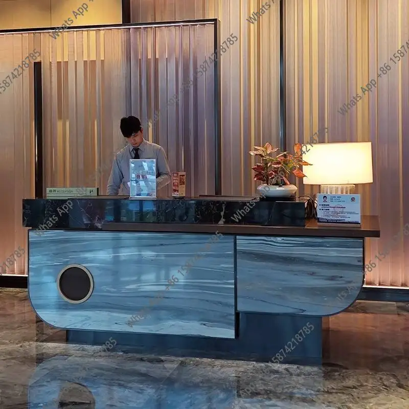 A68 Sm Sm 대형 호텔 뷰티 리셉션 데스크 로고  - Office Furniture Logo 리뷰 및 가격