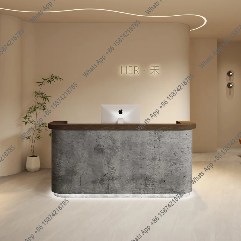 A68 Sm Sm 호텔 로고 뷰티 리셉션 데스크 카운터 - Office Furniture Logo 리뷰 및 가격