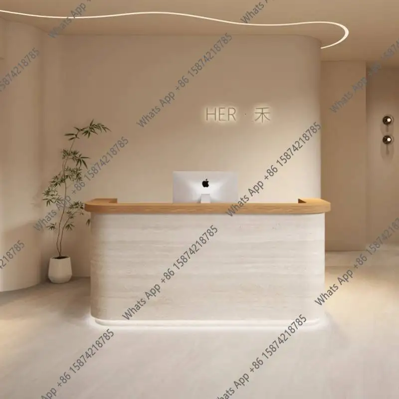 A68 Sm Sm 호텔 로고 뷰티 리셉션 데스크 카운터 - Office Furniture Logo 리뷰 및 가격