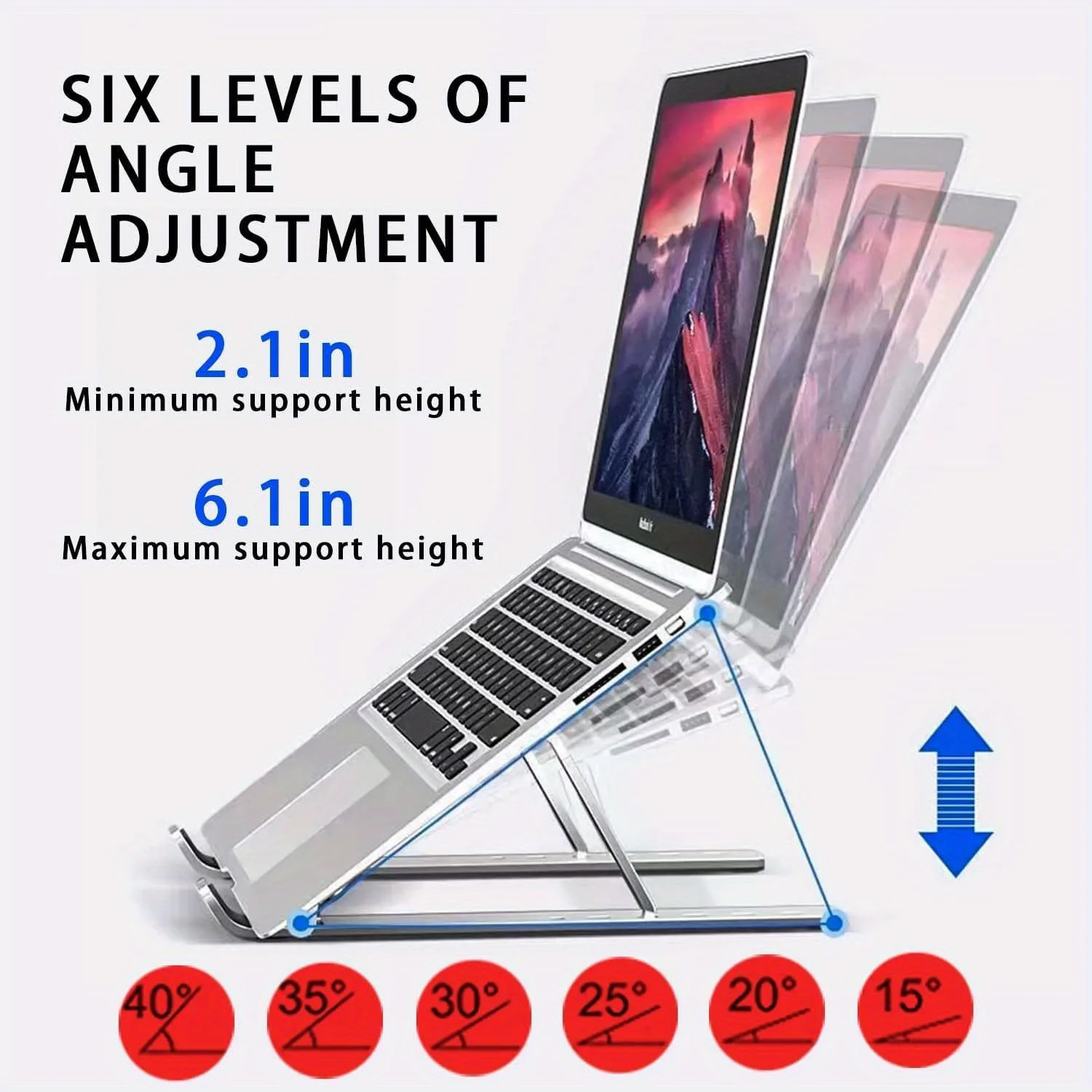 조정 가능한 알루미늄 노트북 스탠드 - 8~16인치 노 - Adjustable Laptop Table 리뷰 및 가격