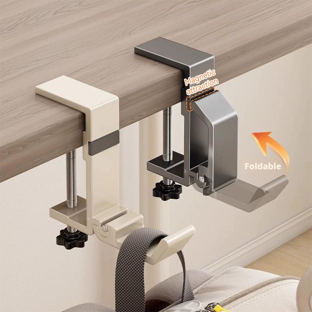 드릴 없이 접이식 책상 걸이, 가방 걸이, 테이블 옆  - Office Furniture Installation 리뷰 및 가격
