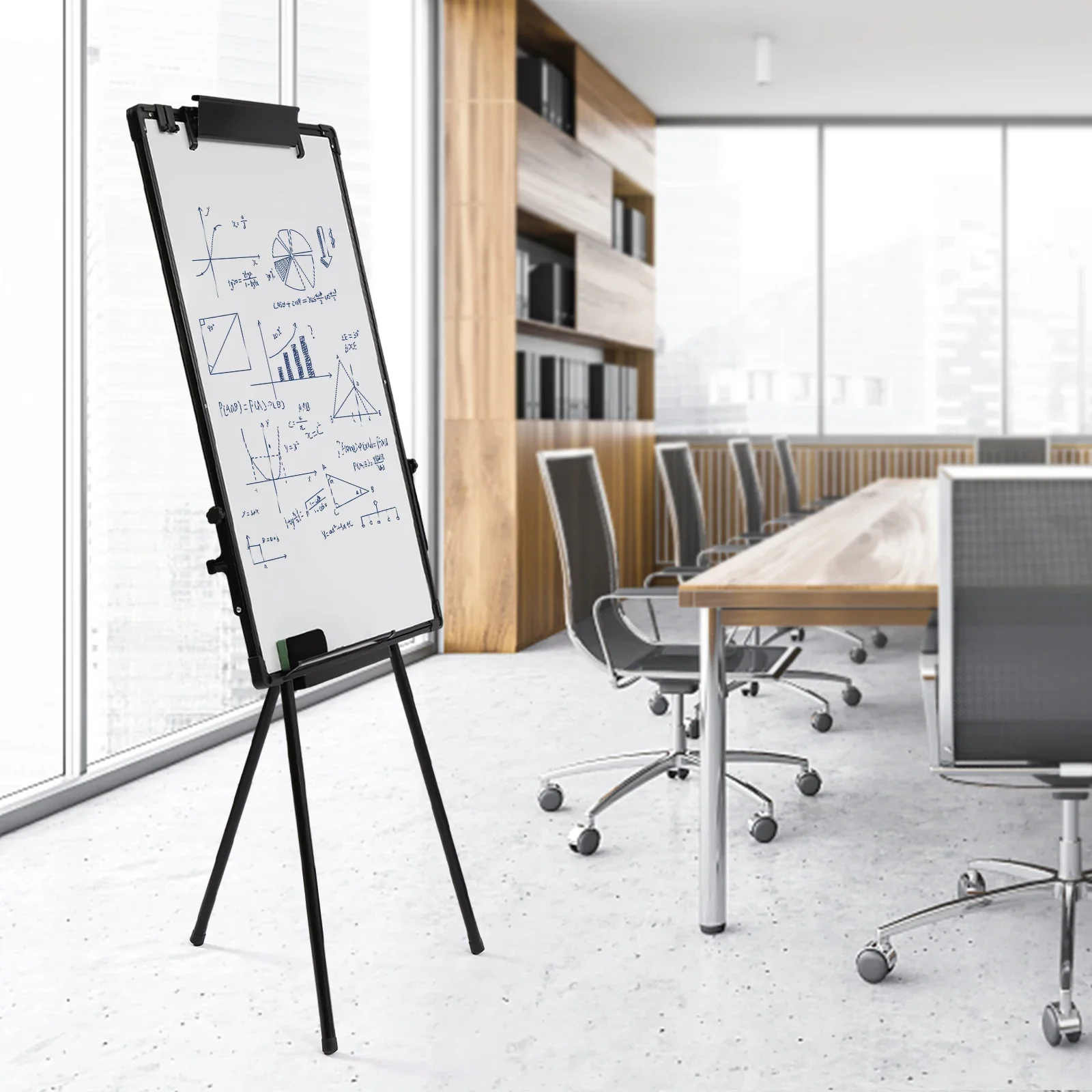 스탠드형 화이트보드, 36 X 24인치 삼각대 자석식  - Whiteboard Easel Tripod 리뷰 및 가격