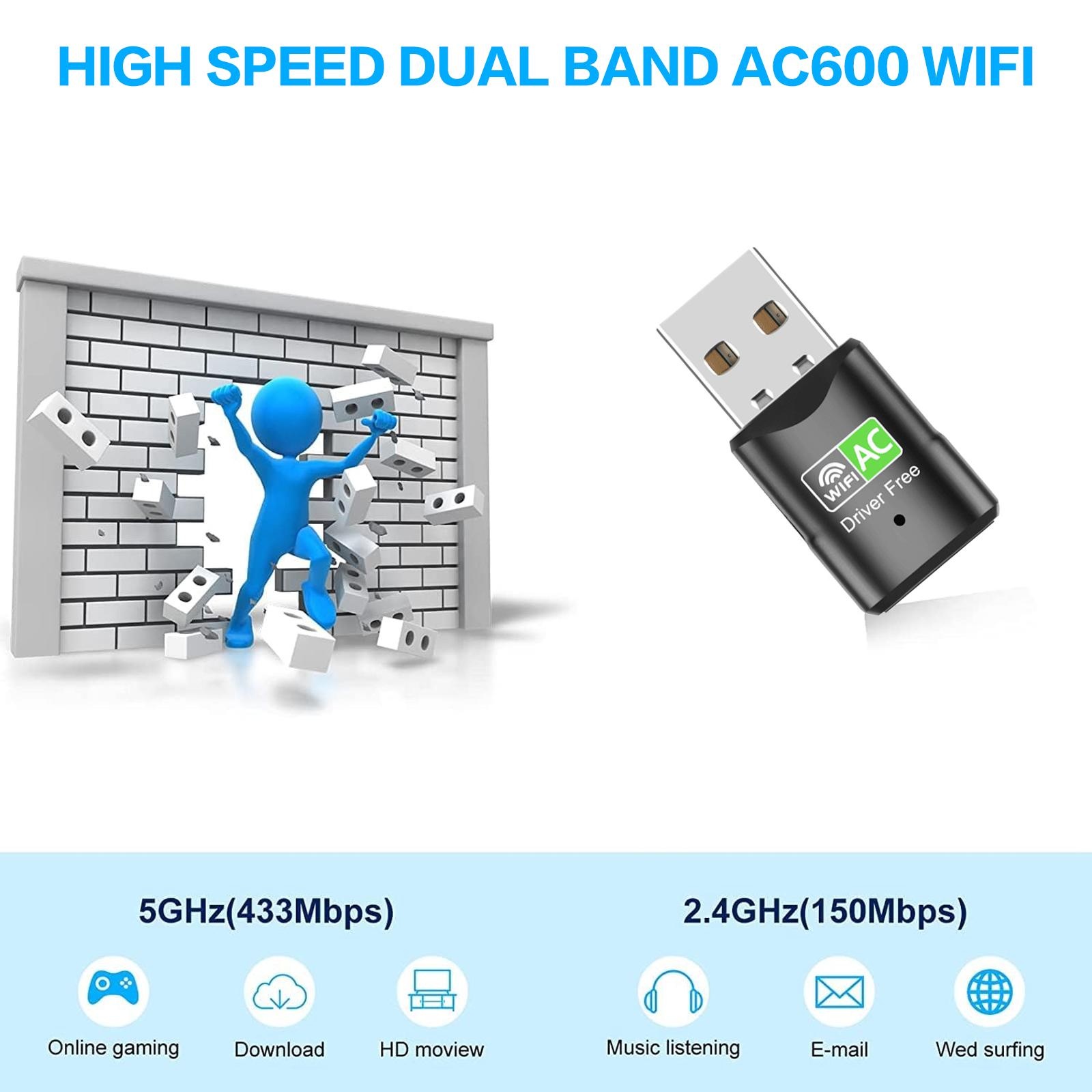 AC600 USB WiFi 어댑터, PC 데스크탑 노트 - Adjustable Laptop Table 리뷰 및 가격
